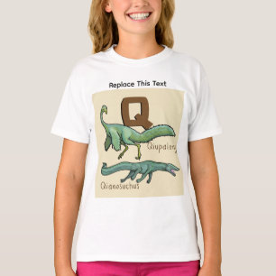 T-shirt de dinosaure ou d'animal préhistorique
