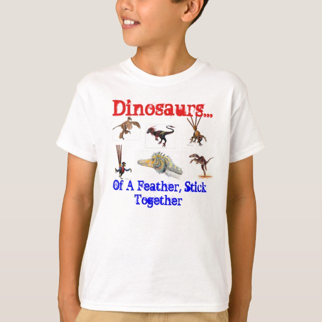 T-shirt de dinosaures (Devant)