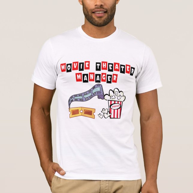 T-shirt de directeur de film (Devant)