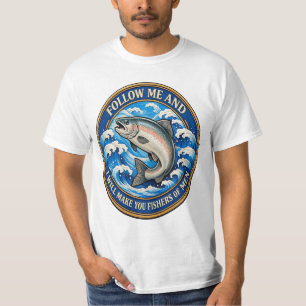 T-Shirt de discipleship « Suivez-Moi » Matthieu 4: