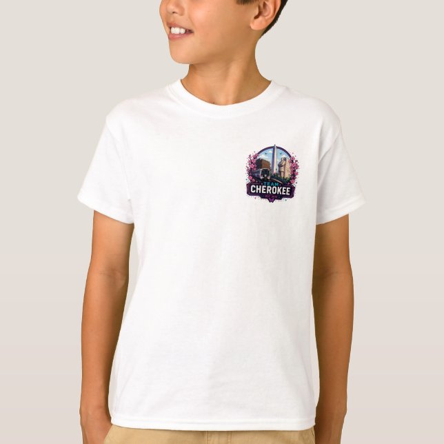 T-shirt de district pour jeunes (Devant)