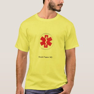 T-shirt de DM de bouton-pression de bouton
