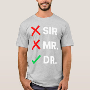 T-shirt de doctorat