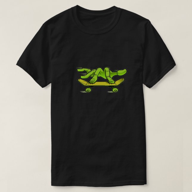 T-shirt de Doigt-Patin (Design devant)