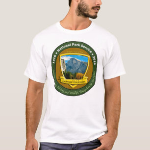 T-shirt De dôme de Yosemite de chemise centennale de parc