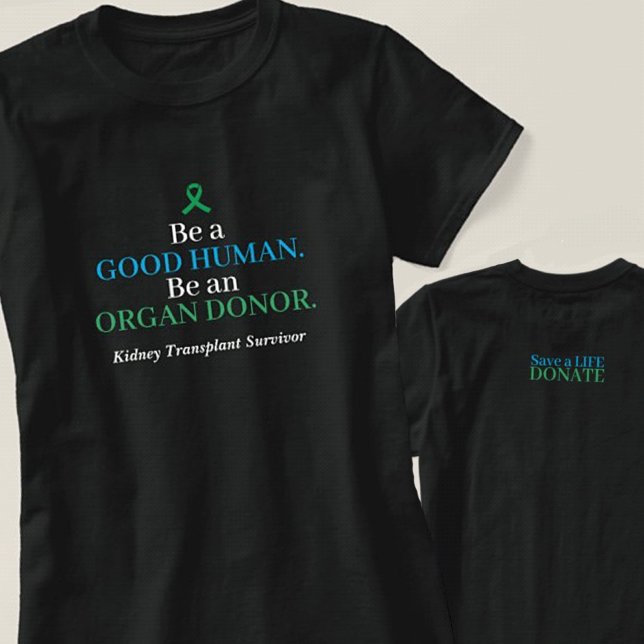 T-shirt de don d'organes de transplantation person (Créateur téléchargé)