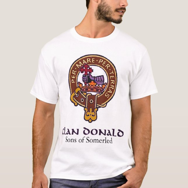 T-shirt de Donald de clan (Devant)
