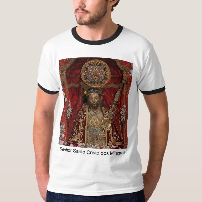 T-shirt de DOS Milagres de Santo Cristo (Devant)