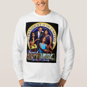 T-shirt de douille de ?ère famille d'Obama d'iBODY