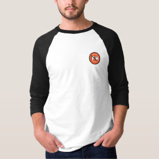 T-shirt de douille de la toile des hommes