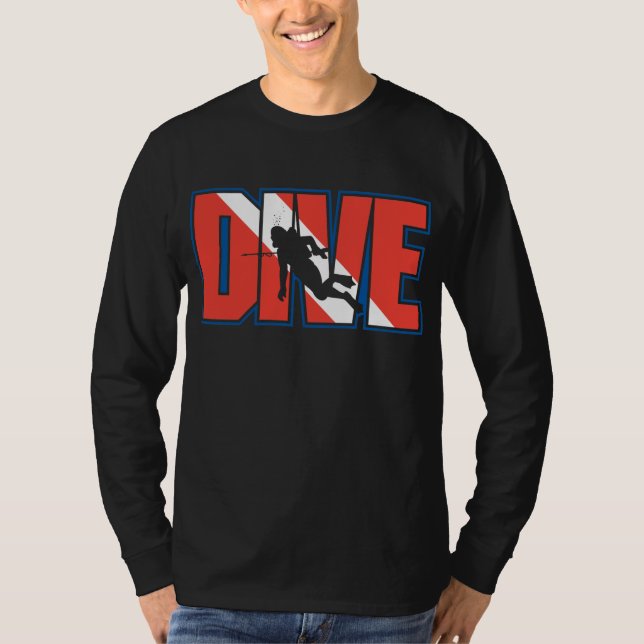T-shirt de douille de noir de piqué de SCAPHANDRE (Devant)