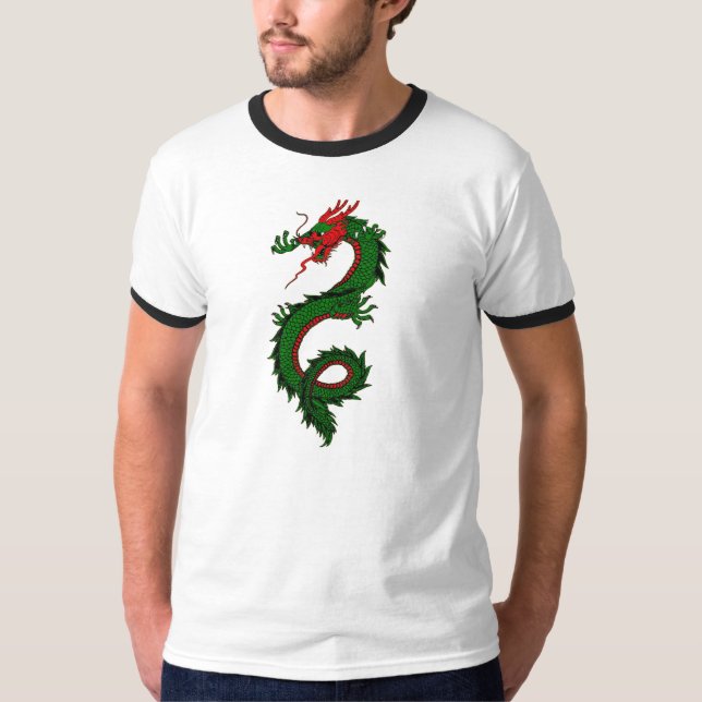 T-shirt de dragon pour lui (Devant)