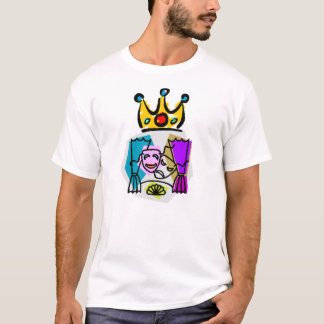 T-shirt De drame du roi w/DRAMA de ROI dos dessus