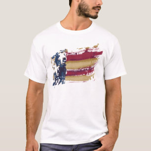 T-shirt de drapeau américain