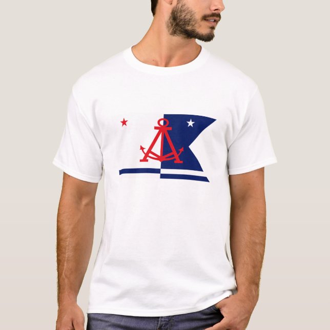 T-shirt de drapeau d'Alameda (Devant)