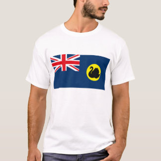 T-shirt de drapeau d'Australie occidentale