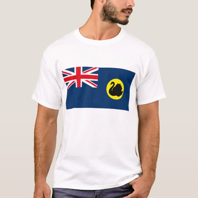 T-shirt de drapeau d'Australie occidentale (Devant)