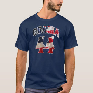 T-shirt de drapeau de Barack Obama 44