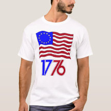 T-shirt de drapeau de Betsy Ross