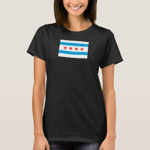 T-shirt de drapeau de Chicago