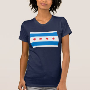 T-shirt de drapeau de Chicago