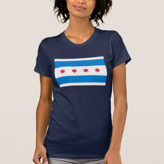 T-shirt de drapeau de Chicago
