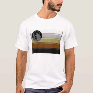 T-shirt de drapeau de fierté de loup