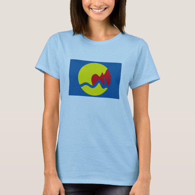 T-shirt de drapeau de Grand Rapids (Devant)