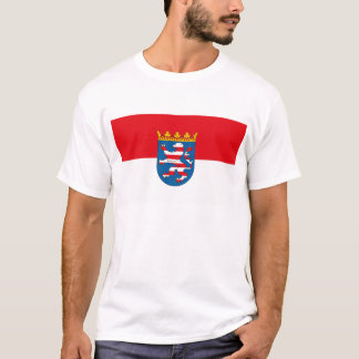 T-shirt de drapeau de Hesse