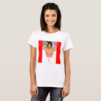 T-shirt de drapeau de Justin Trudeau Canada