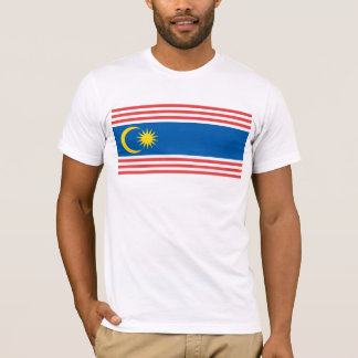 T-shirt de drapeau de Kuala Lumpur