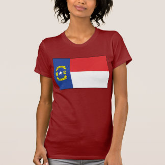 T-shirt de drapeau de la Caroline du Nord