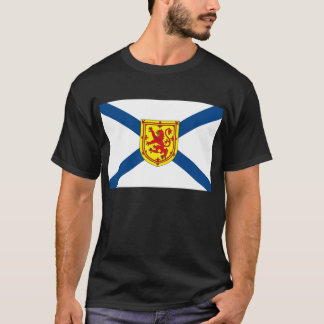 T-shirt de drapeau de la Nouvelle-Écosse