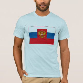 T-shirt de drapeau de la Russie