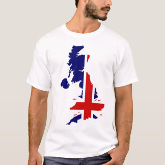 T-SHIRT DE DRAPEAU DE L'ANGLETERRE