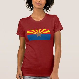T-shirt de drapeau de l'Arizona