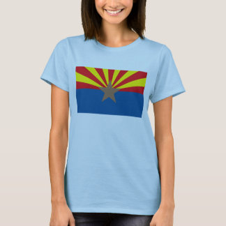 T-shirt de drapeau de l'Arizona