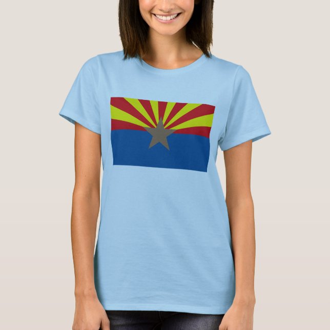 T-shirt de drapeau de l'Arizona (Devant)