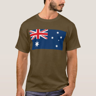 T-shirt de drapeau de l'Australie