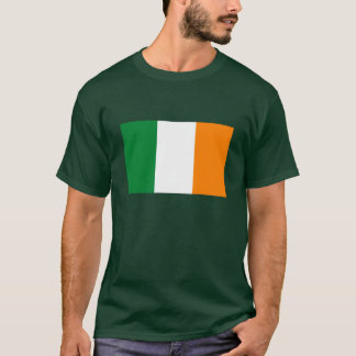 T-shirt de drapeau de l'Irlande