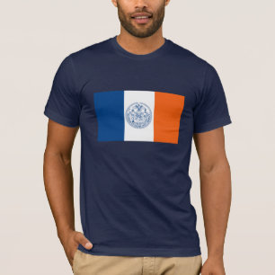 T-shirt de drapeau de New York City