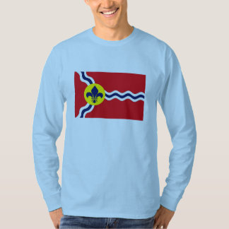 T-shirt de drapeau de St Louis