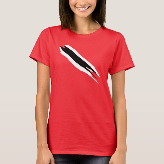 T-shirt de drapeau de Trinbago (femmes) (Devant)