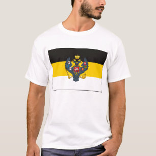 T-shirt de drapeau d'empire russe