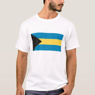 T-shirt de drapeau des Bahamas