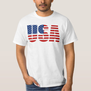T-SHIRT DE DRAPEAU DES ETATS-UNIS