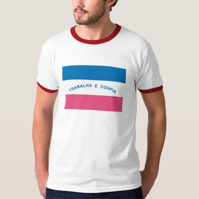 T-shirt de drapeau d'Espirito Santo (Devant)