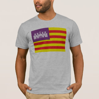 T-shirt de drapeau d'Îles Baléares