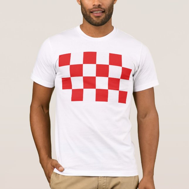 T-shirt de drapeau du Brabant-Septentrional (Devant)