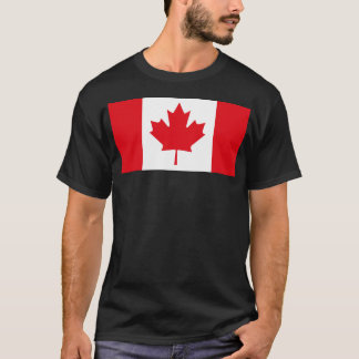 T-shirt de drapeau du Canada